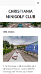 Mobile Screenshot of minigolfparken.no